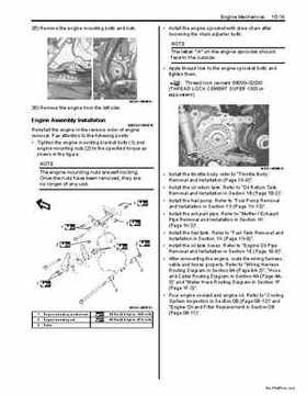 2009 Suzuki 400 LTZ Quad Sport Service Manual, Page 158