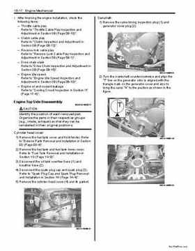 2009 Suzuki 400 LTZ Quad Sport Service Manual, Page 159