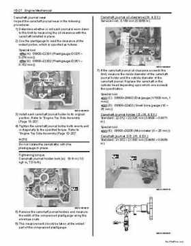 2009 Suzuki 400 LTZ Quad Sport Service Manual, Page 169