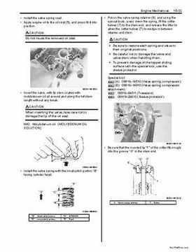 2009 Suzuki 400 LTZ Quad Sport Service Manual, Page 174