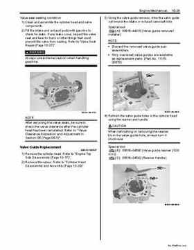 2009 Suzuki 400 LTZ Quad Sport Service Manual, Page 178