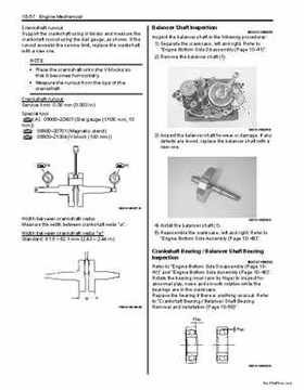 2009 Suzuki 400 LTZ Quad Sport Service Manual, Page 199