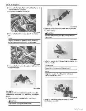 2009 Suzuki 400 LTZ Quad Sport Service Manual, Page 249