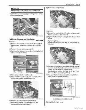 2009 Suzuki 400 LTZ Quad Sport Service Manual, Page 250