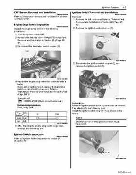 2009 Suzuki 400 LTZ Quad Sport Service Manual, Page 258