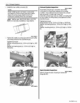 2009 Suzuki 400 LTZ Quad Sport Service Manual, Page 291