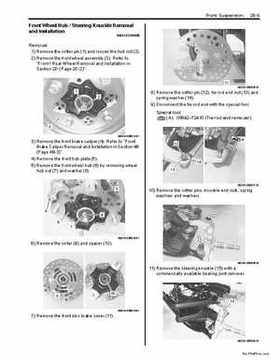2009 Suzuki 400 LTZ Quad Sport Service Manual, Page 301