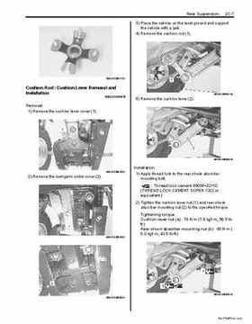 2009 Suzuki 400 LTZ Quad Sport Service Manual, Page 319