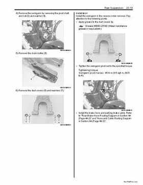 2009 Suzuki 400 LTZ Quad Sport Service Manual, Page 325