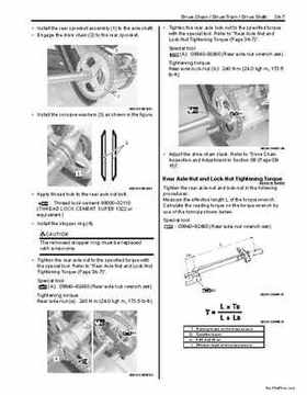 2009 Suzuki 400 LTZ Quad Sport Service Manual, Page 343