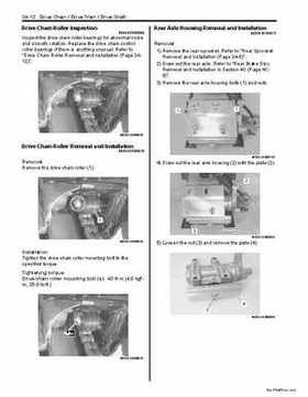 2009 Suzuki 400 LTZ Quad Sport Service Manual, Page 348