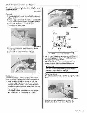 2009 Suzuki 400 LTZ Quad Sport Service Manual, Page 367