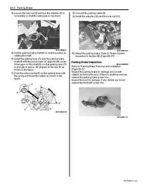 2009 Suzuki 400 LTZ Quad Sport Service Manual, Page 401
