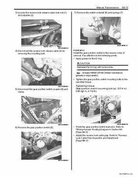 2009 Suzuki 400 LTZ Quad Sport Service Manual, Page 417