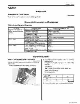 2009 Suzuki 400 LTZ Quad Sport Service Manual, Page 425