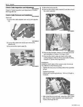 2009 Suzuki 400 LTZ Quad Sport Service Manual, Page 426