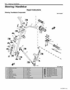 2009 Suzuki 400 LTZ Quad Sport Service Manual, Page 442