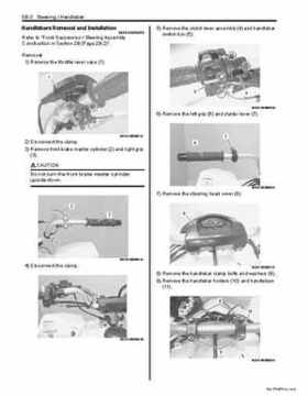 2009 Suzuki 400 LTZ Quad Sport Service Manual, Page 444