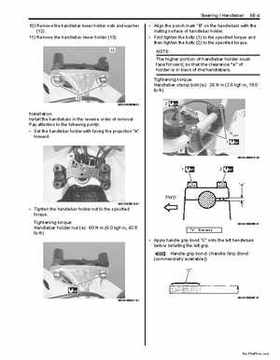 2009 Suzuki 400 LTZ Quad Sport Service Manual, Page 445