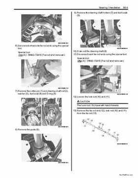 2009 Suzuki 400 LTZ Quad Sport Service Manual, Page 447