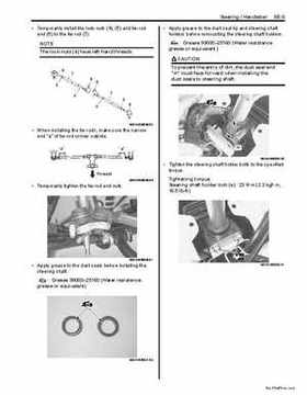 2009 Suzuki 400 LTZ Quad Sport Service Manual, Page 449