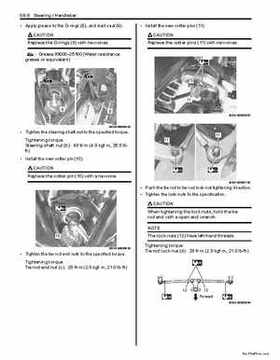 2009 Suzuki 400 LTZ Quad Sport Service Manual, Page 450