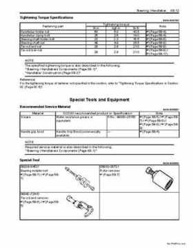 2009 Suzuki 400 LTZ Quad Sport Service Manual, Page 453