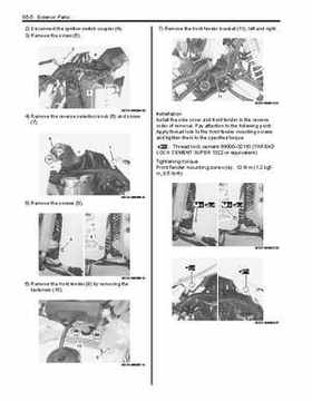 2009 Suzuki 400 LTZ Quad Sport Service Manual, Page 475