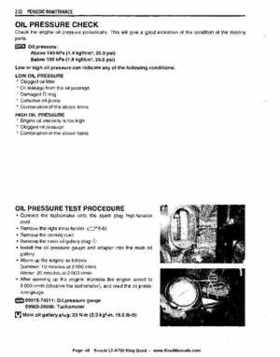 All Years Suzuki LT-A700 King Quad 700 Factory Service Manual, Page 48