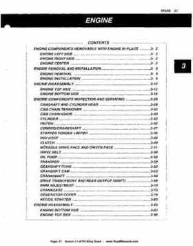 All Years Suzuki LT-A700 King Quad 700 Factory Service Manual, Page 51