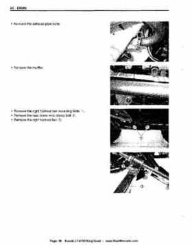 All Years Suzuki LT-A700 King Quad 700 Factory Service Manual, Page 56