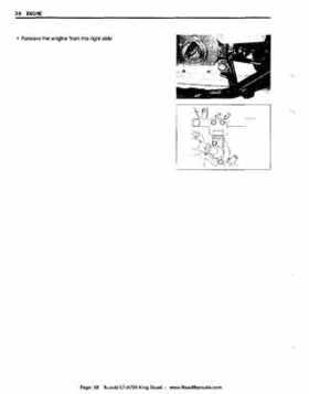All Years Suzuki LT-A700 King Quad 700 Factory Service Manual, Page 58