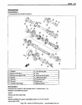 All Years Suzuki LT-A700 King Quad 700 Factory Service Manual, Page 109