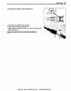 All Years Suzuki LT-A700 King Quad 700 Factory Service Manual, Page 193