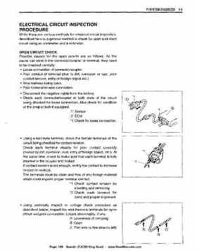 All Years Suzuki LT-A700 King Quad 700 Factory Service Manual, Page 199