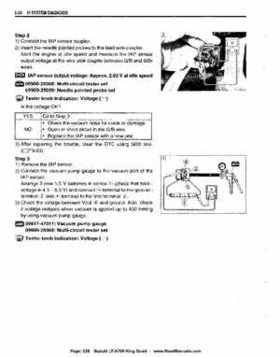 All Years Suzuki LT-A700 King Quad 700 Factory Service Manual, Page 228