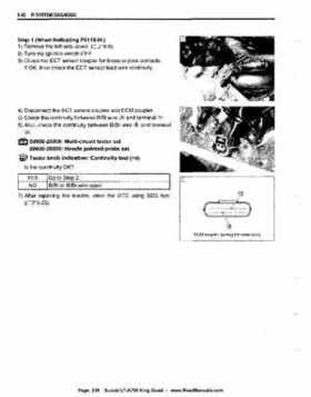 All Years Suzuki LT-A700 King Quad 700 Factory Service Manual, Page 236