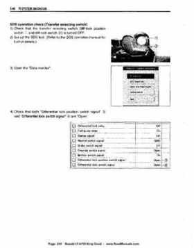 All Years Suzuki LT-A700 King Quad 700 Factory Service Manual, Page 240