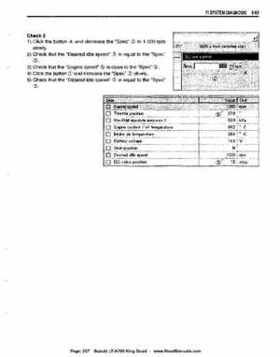 All Years Suzuki LT-A700 King Quad 700 Factory Service Manual, Page 257