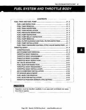 All Years Suzuki LT-A700 King Quad 700 Factory Service Manual, Page 262
