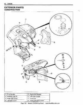 All Years Suzuki LT-A700 King Quad 700 Factory Service Manual, Page 301