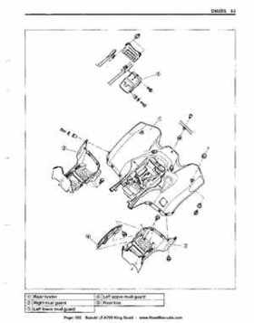 All Years Suzuki LT-A700 King Quad 700 Factory Service Manual, Page 302
