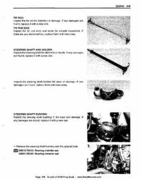 All Years Suzuki LT-A700 King Quad 700 Factory Service Manual, Page 348