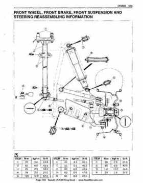 All Years Suzuki LT-A700 King Quad 700 Factory Service Manual, Page 352