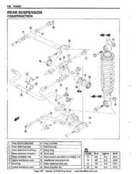 All Years Suzuki LT-A700 King Quad 700 Factory Service Manual, Page 367