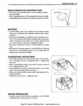 All Years Suzuki LT-A700 King Quad 700 Factory Service Manual, Page 385