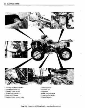 All Years Suzuki LT-A700 King Quad 700 Factory Service Manual, Page 388