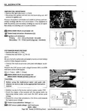 All Years Suzuki LT-A700 King Quad 700 Factory Service Manual, Page 402