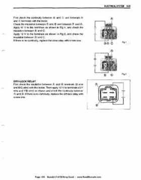 All Years Suzuki LT-A700 King Quad 700 Factory Service Manual, Page 405