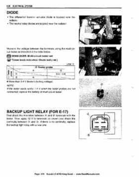 All Years Suzuki LT-A700 King Quad 700 Factory Service Manual, Page 418